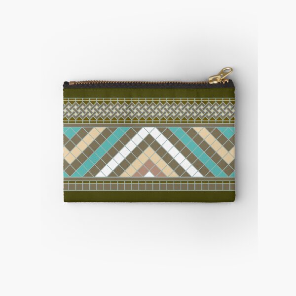 Item preview, Colorful Amazigh Mosaic Ribbon Pattern Retro designed and sold by Tarjiart.