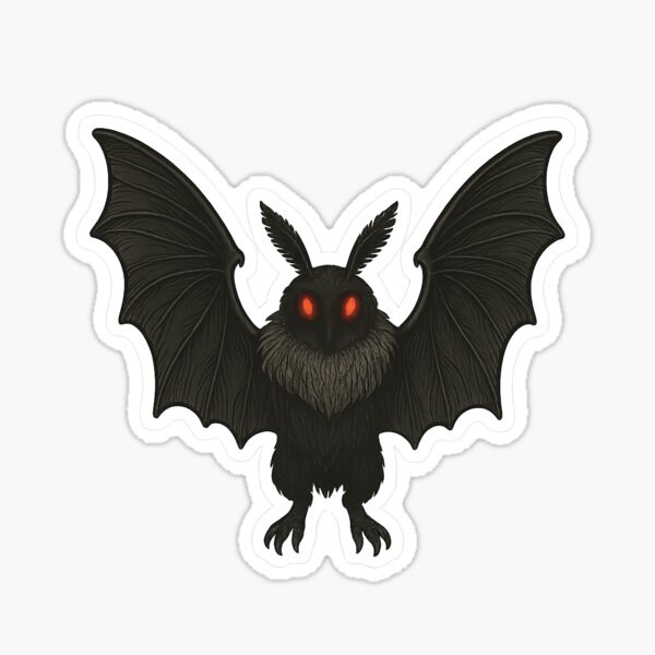 Item preview, Mothman Awakens – Gothic Cryptid designed and sold by cipharra.