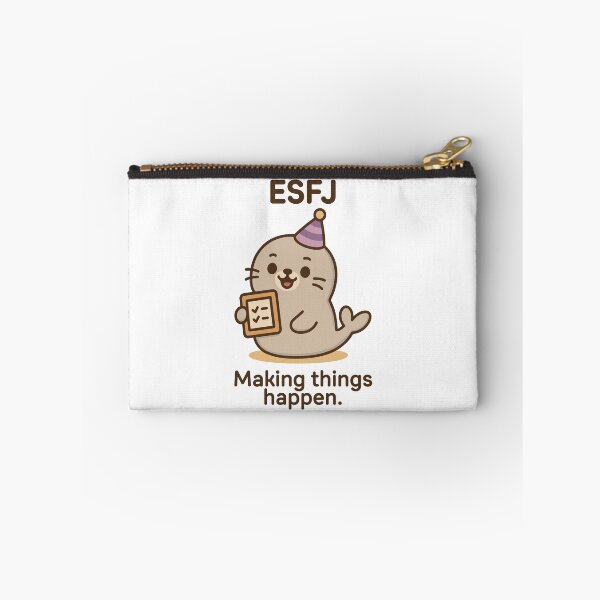 Item preview, ESFJ Kawaii | Organizer Seal with Checklist - Making Things Happen designed and sold by SealSquad.