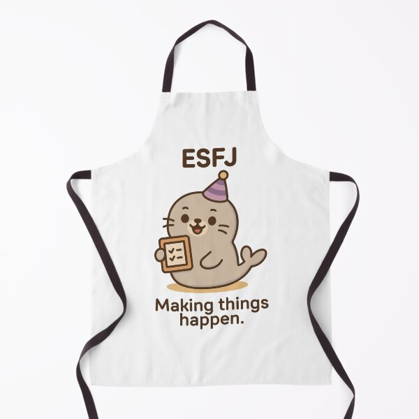 Item preview, ESFJ Kawaii | Organizer Seal with Checklist - Making Things Happen designed and sold by SealSquad.