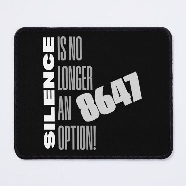 Item preview, Silence Is No Longer An Option! 8647 designed and sold by ActOutTees.