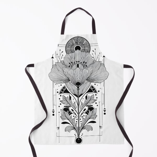 Item preview, Art deco flower designed and sold by MendaciousMina.