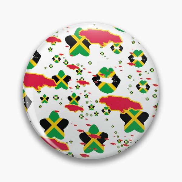 Item preview, Jamaica Montage With Country Shape Stars And Flag Overlays, Jamaïque Montage avec recouvrement de drapeaux et d'étoiles, Japón Montaje con sobreimpresiones de bandera y estrellas en forma de país designed and sold by TheIconSmith.