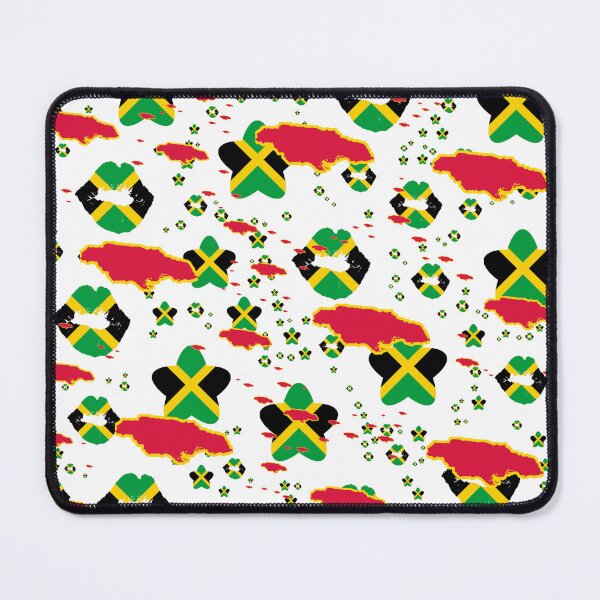 Item preview, Jamaica Montage With Country Shape Stars And Flag Overlays, Jamaïque Montage avec recouvrement de drapeaux et d'étoiles, Japón Montaje con sobreimpresiones de bandera y estrellas en forma de país designed and sold by TheIconSmith.