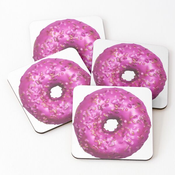 Item preview, Pink Sprinkle Donut designed and sold by Shiningsticker8.