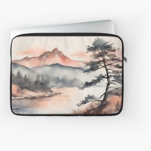 Item preview, Silhouette Mountain Landscape designed and sold by BookCovered.