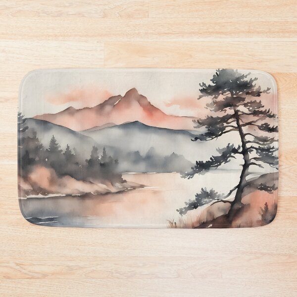 Item preview, Silhouette Mountain Landscape designed and sold by BookCovered.