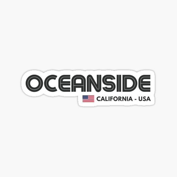 Item preview, Oceanside - California - USA  designed and sold by Sketch-Shack.