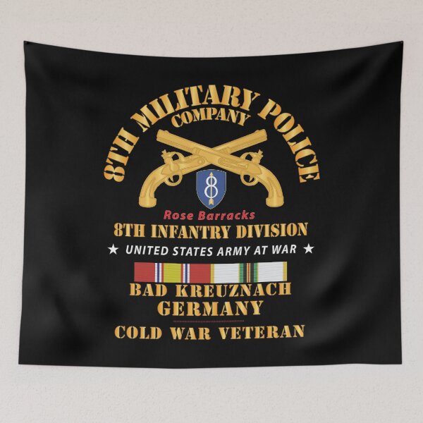 Item preview, Army - 8th MP Company - 8th ID - Bad Kreuznach Germany - COld War Veteran w COLD SVC X 300 designed and sold by Military Insignia Products.
