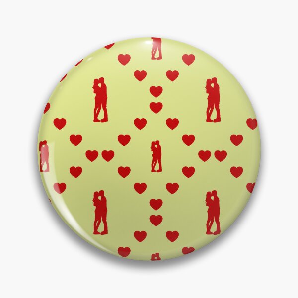 Item preview, Couple Kissing Seamless Heart Pattern Couple s'embrassant Modèle de cœur sans couture Couple Kissing Seamless Heart Pattern Coppia che si bacia Modello di cuore senza cuciture designed and sold by TheIconSmith.