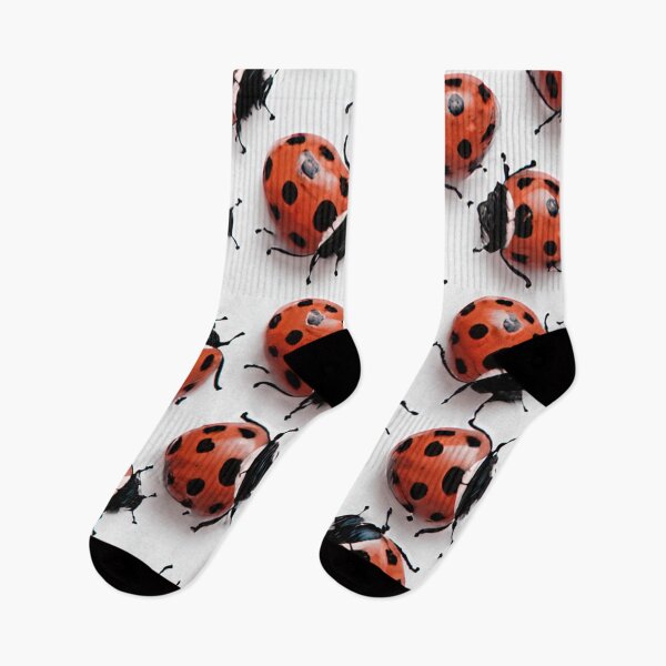 Item preview, Red Ladybugs Watercolour designed and sold by Angry Swan Designs.