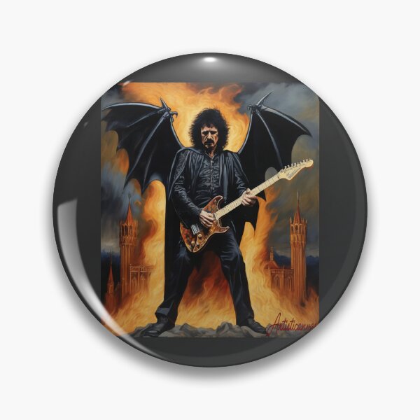 Item preview, "Tony Iommi: Dark Knight of Doom" designed and sold by Artisticanvas.