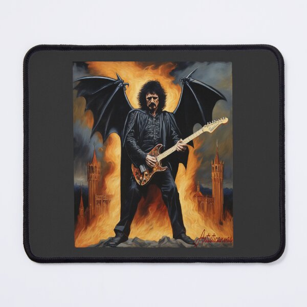 Item preview, "Tony Iommi: Dark Knight of Doom" designed and sold by Artisticanvas.