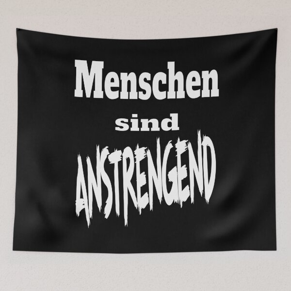 Artikelvorschau, Spruch Arbeit Menschen anstrengend Lustig entworfen und verkauft von Svenniibee.