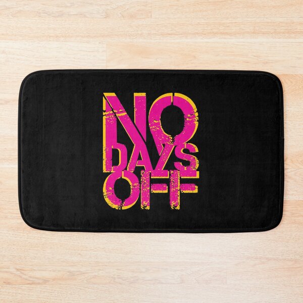 Item preview, Motivational Fitness Quotes | No Days Off designed and sold by typoinspired.