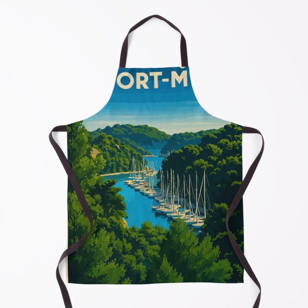 Item preview, Calanque de Port-Miou – Vintage poster Cassis | Mediterranean sailboat poster designed and sold by Atelier Brume.