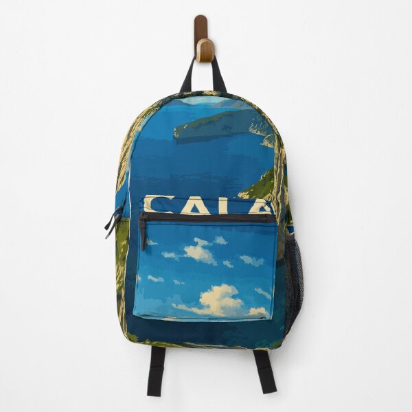 Item preview, Crossing the Calanques – Vintage Poster | Marseille-Cassis Hike designed and sold by Atelier Brume.