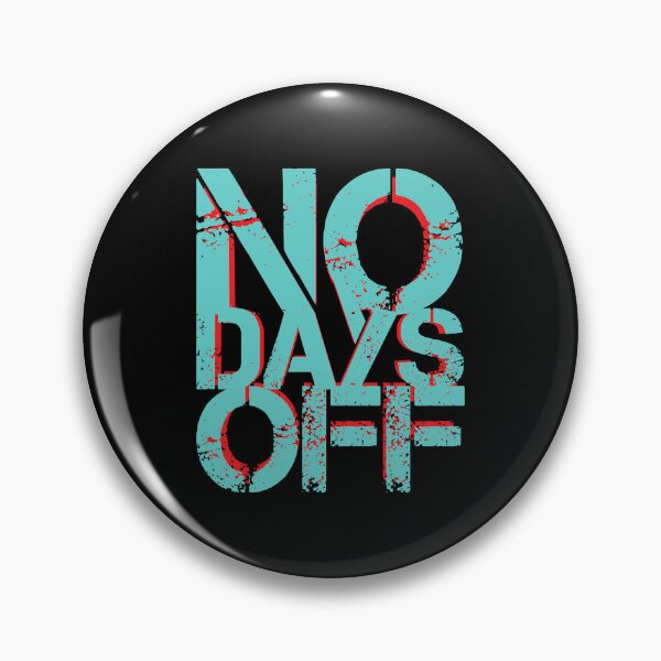 Item preview, Motivational Gym Quotes | No Days Off designed and sold by typoinspired.