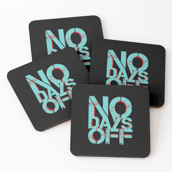 Item preview, Motivational Gym Quotes | No Days Off designed and sold by typoinspired.