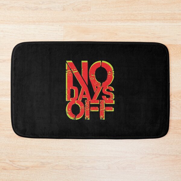 Item preview, Motivational Fitness Quotes | No Days Off designed and sold by typoinspired.