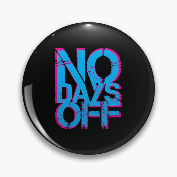 Item preview, Hardcore Fitness Quotes | No Days Off designed and sold by typoinspired.