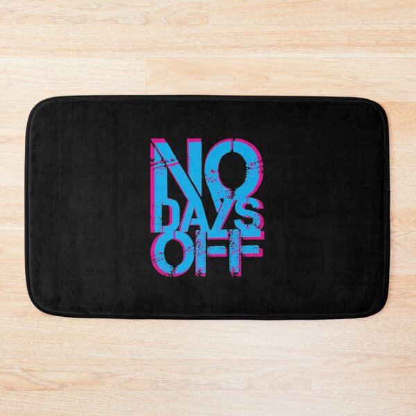 Item preview, Hardcore Fitness Quotes | No Days Off designed and sold by typoinspired.