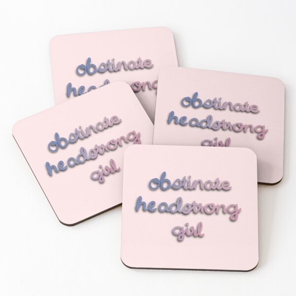 Item preview, Obstinate, headstrong girl designed and sold by bookishdear.