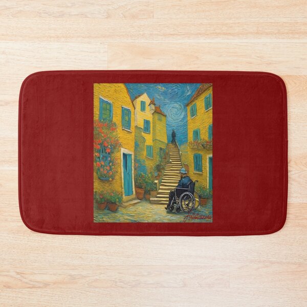 Item preview, "Challenging Journeys: Poetic Encounter with Architectural Barriers" designed and sold by Artisticanvas.