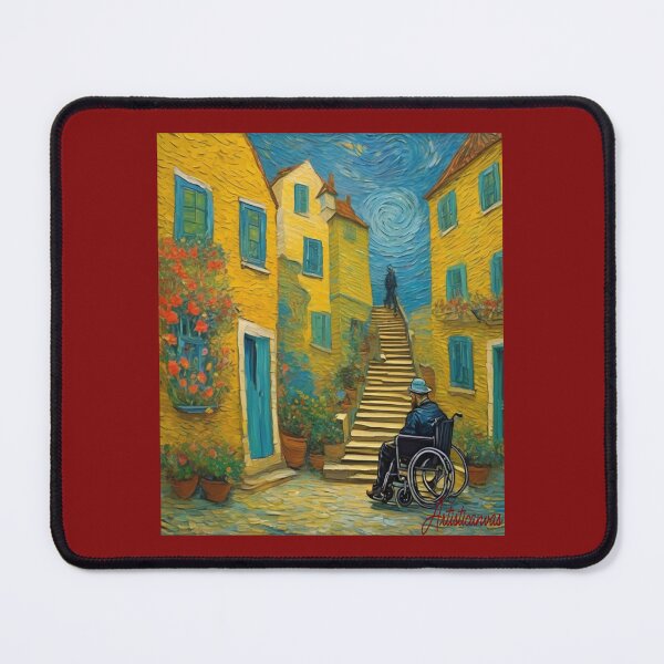 Item preview, "Challenging Journeys: Poetic Encounter with Architectural Barriers" designed and sold by Artisticanvas.