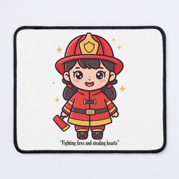 Item preview, Fighting fires and stealing hearts designed and sold by likbatonboot.