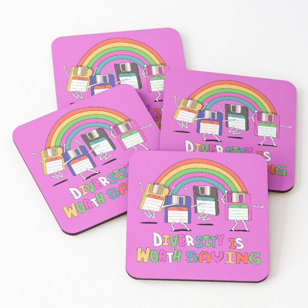 Item preview, Diversity Is Worth Saving - Pro-Diversity Computer IT Tech designed and sold by Nerd Shizzle.