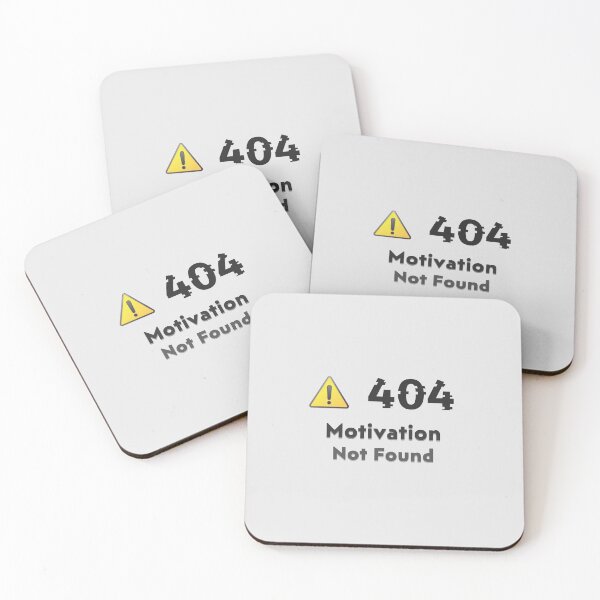 Item preview, 404: Motivation Not Found designed and sold by Ketanot.