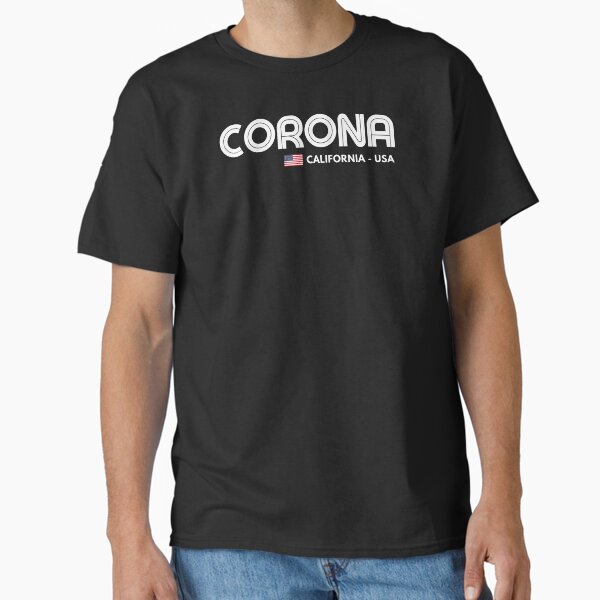 Vista previa del artículo con la obra «Corona - California - EE. UU.», diseñado y vendido por Sketch-Shack.