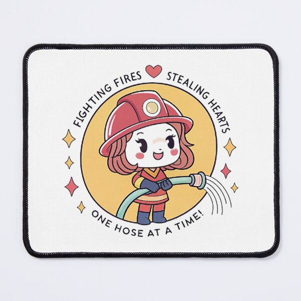 Item preview, Fighting fires and stealing hearts designed and sold by likbatonboot.