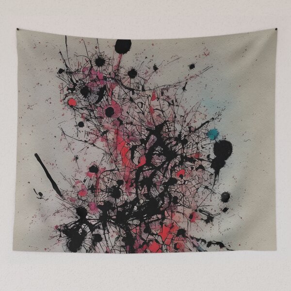Item preview, Hidden Presence - Abstract Watercolor Art designed and sold by FinlayMcNevin.
