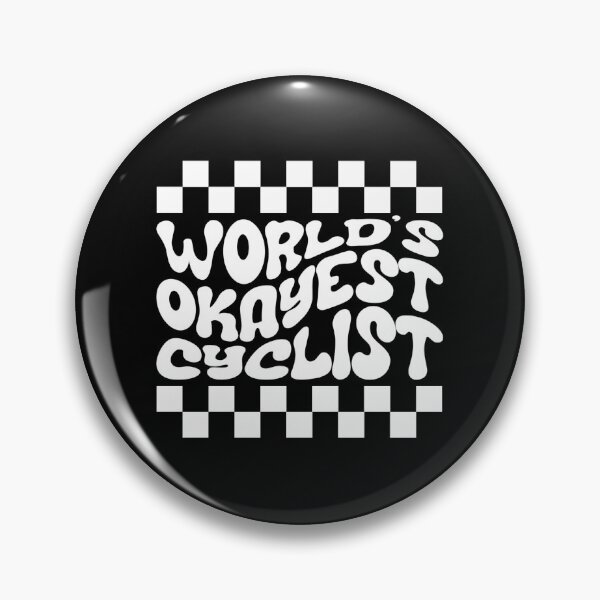 Item preview, World's Okayest Cyclist Sarcastic Cycling designed and sold by StrideSuccess.