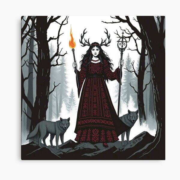 Item preview, „Beherrsche die Wildnis mit uralter Magie.“ | Slawische heidnische Volksmagie designed and sold by Root & Ritual.
