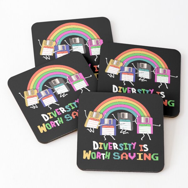 Item preview, Diversity Is Worth Saving - Pro-Diversity Computer IT Tech designed and sold by Nerd Shizzle.