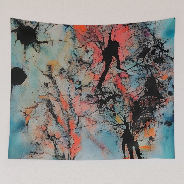 Item preview, Quiet Contemplation - Abstract Watercolor Art designed and sold by FinlayMcNevin.
