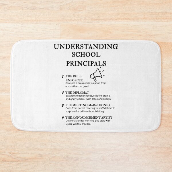 Item preview, Understanding School Principals – Hilarious Education Leadership Definitions designed and sold by PsyFlow35.