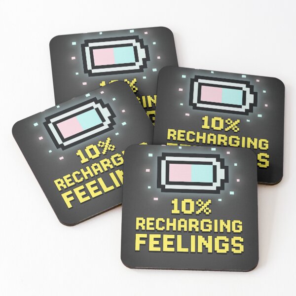 Item preview, Recharging Feelings – Lo-Fi Pixel Battery Shirt | Calmcore Aesthetic designed and sold by Laugh & Rewind .