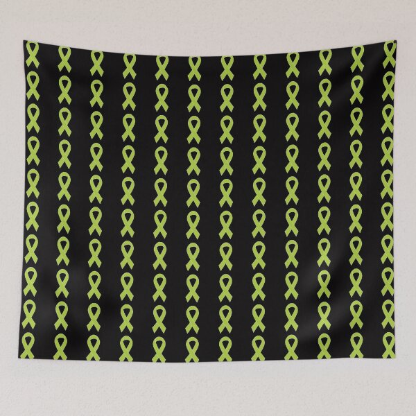 Item preview, Non Hodgkin Lymphoma Awareness awareness, Lime Green Cancer Ribbon SVG ribbon designed and sold by BlueDiamond-19.