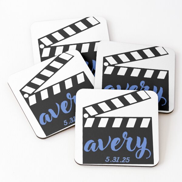 Item preview, Av Clap Board Bat Mitzvah  designed and sold by harper avery.