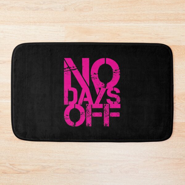 Item preview, Hardcore Fitness Quotes | No Days Off designed and sold by typoinspired.