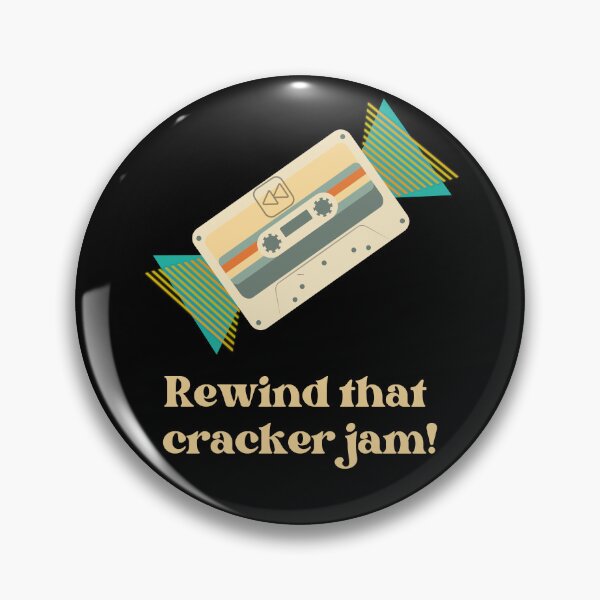 Item preview, Rewind that cracker jam retro cassette tape Christmas  designed and sold by ClickATee Store .