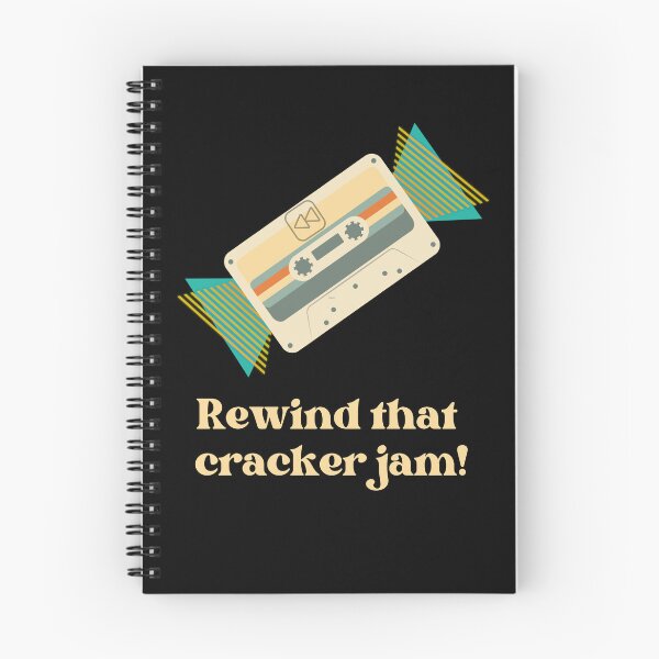 Item preview, Rewind that cracker jam retro cassette tape Christmas  designed and sold by ClickATee Store .