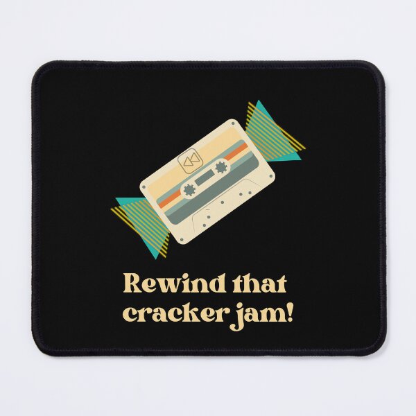 Item preview, Rewind that cracker jam retro cassette tape Christmas  designed and sold by ClickATee Store .