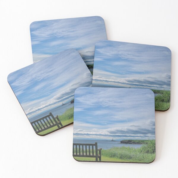 Item preview, Bench with a view over Collywell Bay designed and sold by Violaman.