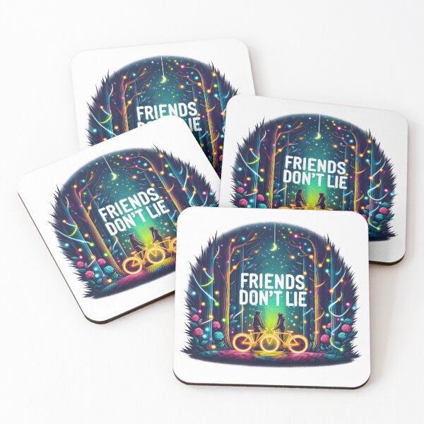 Item preview, friends don't lie, friends, forest designed and sold by TrueArtVibes.