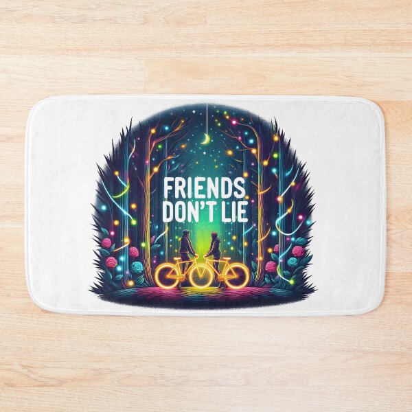 Item preview, friends don't lie, friends, forest designed and sold by TrueArtVibes.